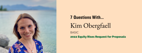 Seven Questions with Kim Obergfaell