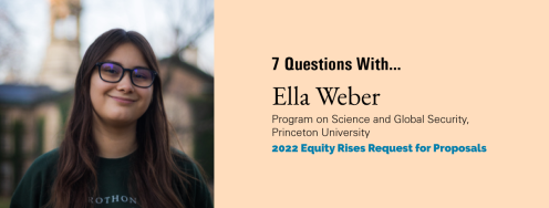Seven Questions with Ella Weber