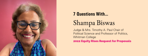Seven Questions with Shampa Biswas